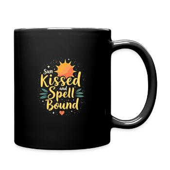 Été, Sorcières, Plage, Sorcière, Esthétique, Soleil, Magie - Mug uni - noir - Droite