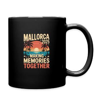 Majorque 2025 - Mug uni - noir - Droite