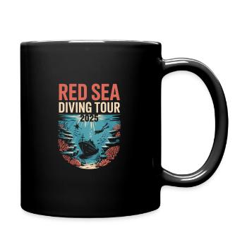 Plongée autour de RedSea 2025 - Mug uni - noir - Droite