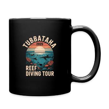Plongée Tubbataha 2025 - Mug uni - noir - Droite