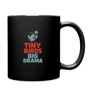 Hôpital de sauvetage aviaire de Bird Reha - Mug uni - noir - Droite