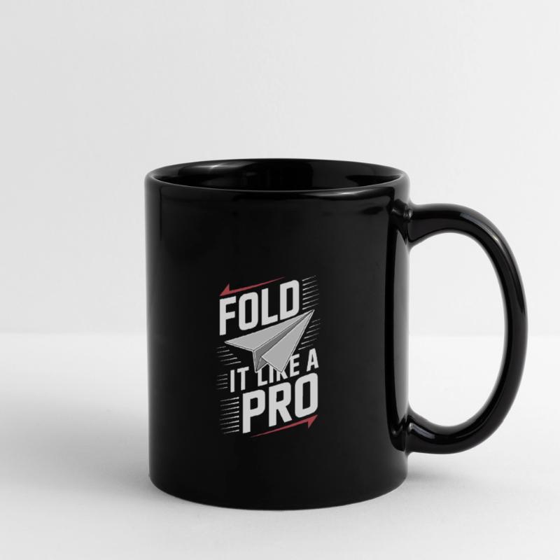Papierflugzeugbauer Diy Folding Experte Creative Tasse einfarbig