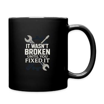 Aviation Mechanic Faa Humor Aircraft Technician - Tasse einfarbig - Schwarz - Rechts