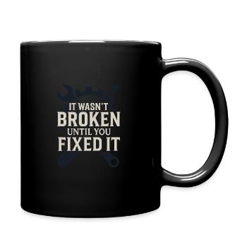 Aviation Mechanic Faa Humor Aircraft Technician - Tasse einfarbig - Schwarz - Rechts