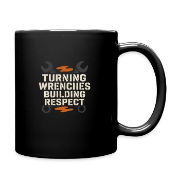 Diesel mechanics Proud mechanics - Full Colour Mug - black - Right
