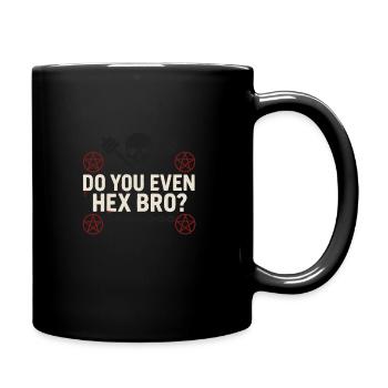 Goth Gym Dark Fitness Alternative Training Gothic - Full Colour Mug - black - Right