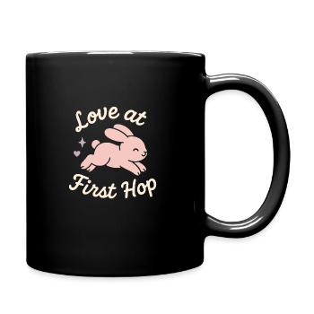 Lapin Maman Lapin Sauvetage Adopter, Acheter - Mug uni - noir - Droite