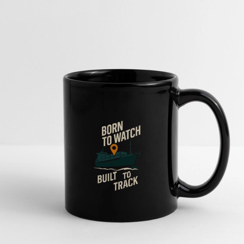 Ship vision device Container ship Cargo ship Full Colour Mug