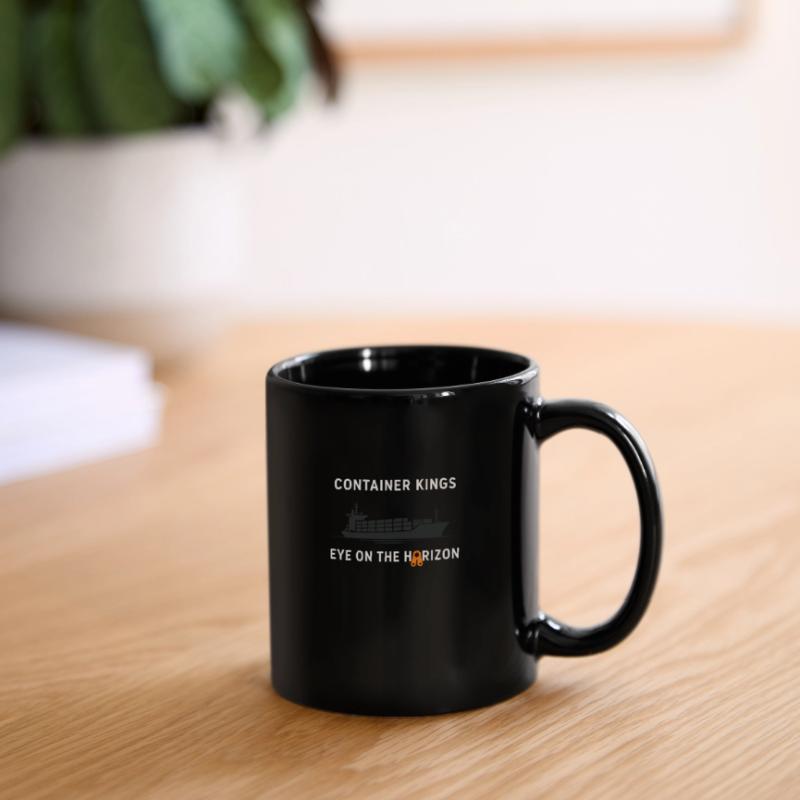 Ship vision device Container ship Cargo ship Full Colour Mug