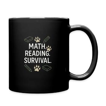 Homeschool Mom Mama Bear Homeschooling Geschenk - Tasse einfarbig - Schwarz - Rechts