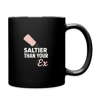 Salzliebhaber Natriumabhängiger Nacl Meme - Tasse einfarbig - Schwarz - Rechts