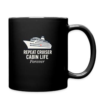 Cruise Addict Funny Cruise Loyalty Ocean - Mug uni - noir - Droite