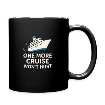 Cruise Addict Funny Cruise Loyalty Ocean - Mug uni - noir - Droite