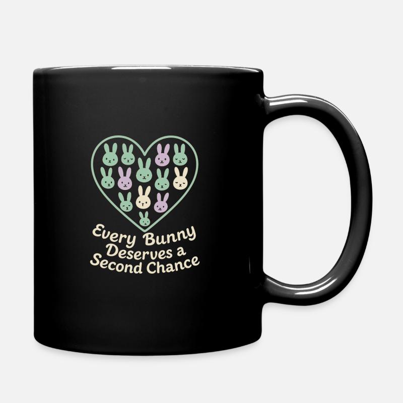 Lapin Maman Lapin Sauvetage Adopter, Acheter - Mug uni - noir