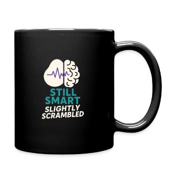 Hirnverletzungsüberlebender Neuro-resiliente - Tasse einfarbig - Schwarz - Rechts
