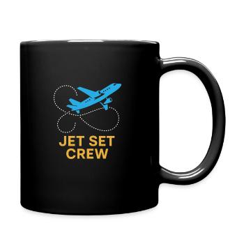 Hôtesse de l’air Personnel navigant commercial Life Aviation - Mug uni - noir - Droite