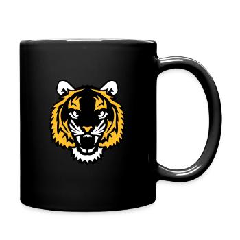 tigre animal sauvage 28012 - Mug uni - noir - Droite