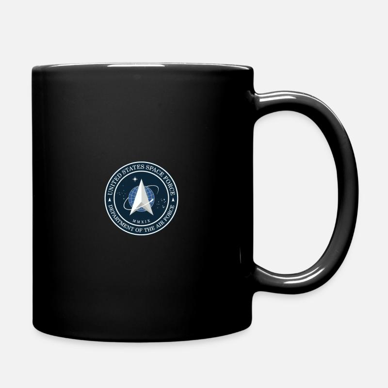 Us Space Force Aliens Verschwörungstheorien Vintage - Tasse einfarbig - Schwarz