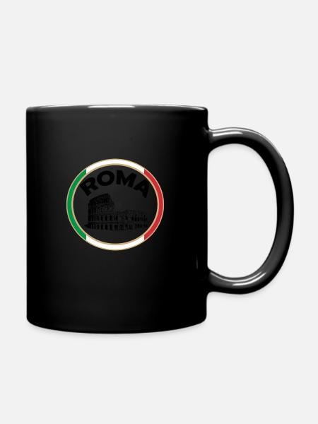 Rome, Roma, Rome, Italie, Italy, Italia I love Rome - Mug uni - noir
