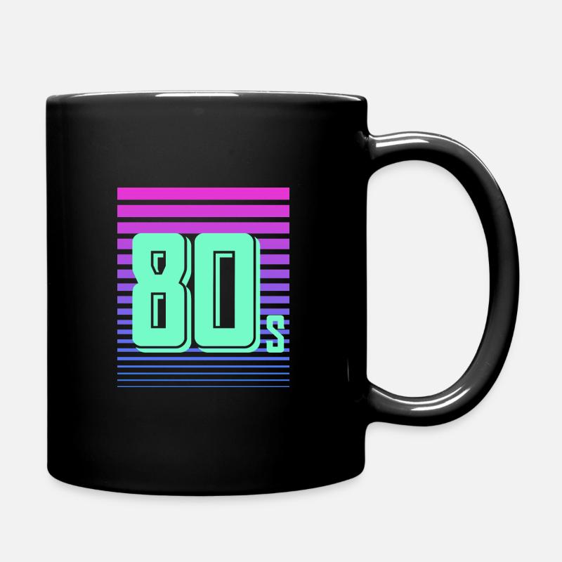 neon - Tasse einfarbig - Schwarz