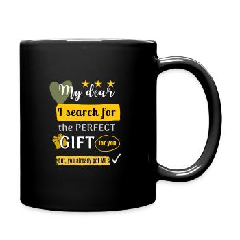 Perfect Gift - Mug uni - noir - Droite