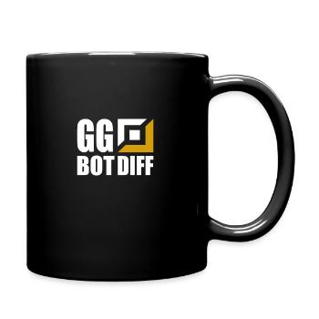 GG Bot Diff Gamer Gaming - Mug uni - noir - Droite