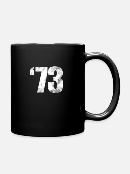 73 now! - Tasse einfarbig - Schwarz