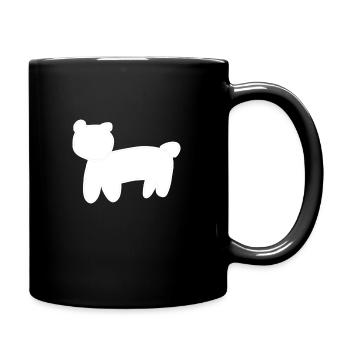 Bear Animal Symbol Brown - Full Colour Mug - black - Right