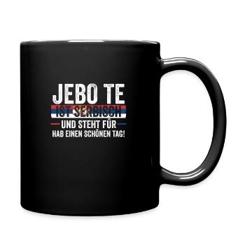 Serbian Serbian Serbia - Full Colour Mug - black - Right