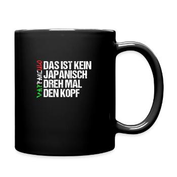 Italy Italian Vaffanculo - Full Colour Mug - black - Right
