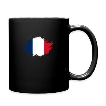 French French France - Full Colour Mug - black - Right