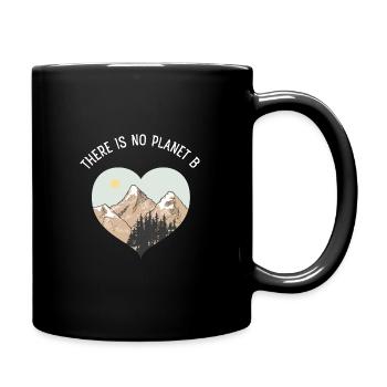 There Is No Planet B, Save The Earth, Statement - Mug uni - noir - Droite