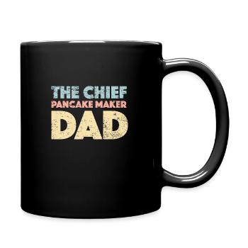 The Chief Pancake Maker Dad - Full Colour Mug - black - Right