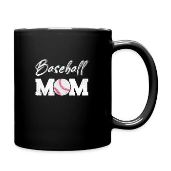 Baseball Baseballspieler Vintage Sprüche Baseballs - Tasse einfarbig - Schwarz - Rechts