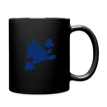 Tortue / Reptile - Reptile - Mug uni - noir - Droite