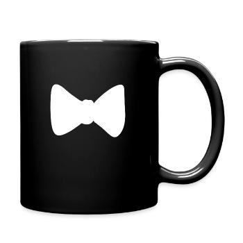 forme de vêtement symbole d’arc - Mug uni - noir - Droite