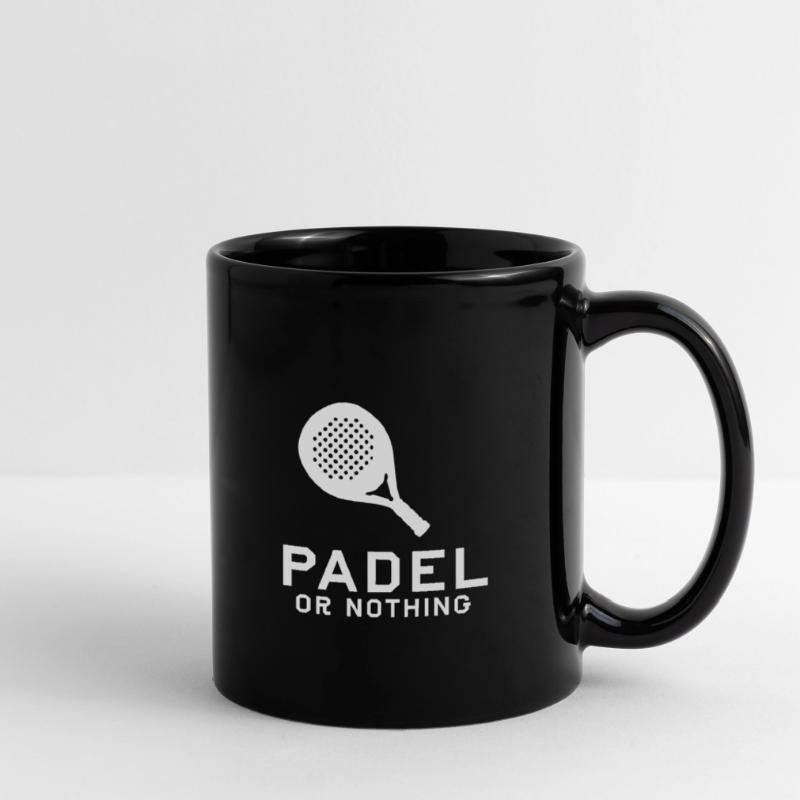 Padel oder nichts Tasse einfarbig