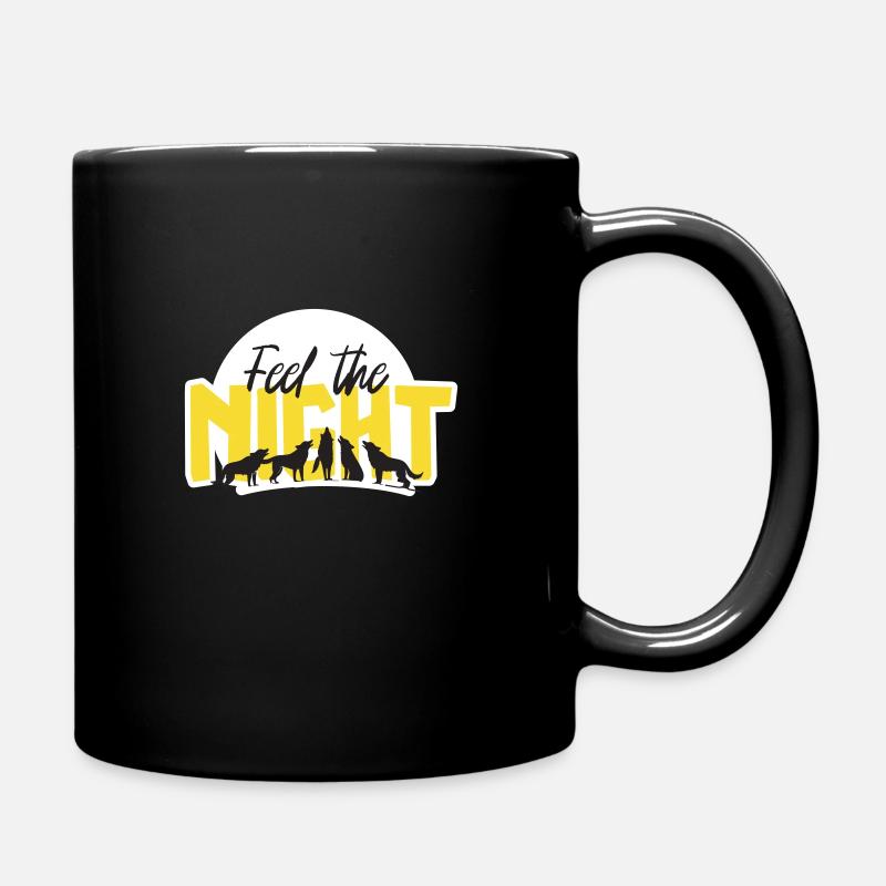 Sentez la nuit - vecteur - Mug uni - noir
