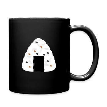 Onigiri - Japan - Tasse einfarbig - Schwarz - Rechts