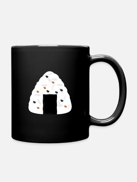 Onigiri - Japan - Full Colour Mug - black