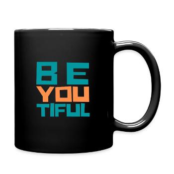 BE YOU TIFUL - Mug uni - noir - Droite