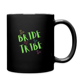 Bride Tribe - Team Braut - Full Colour Mug - black - Right