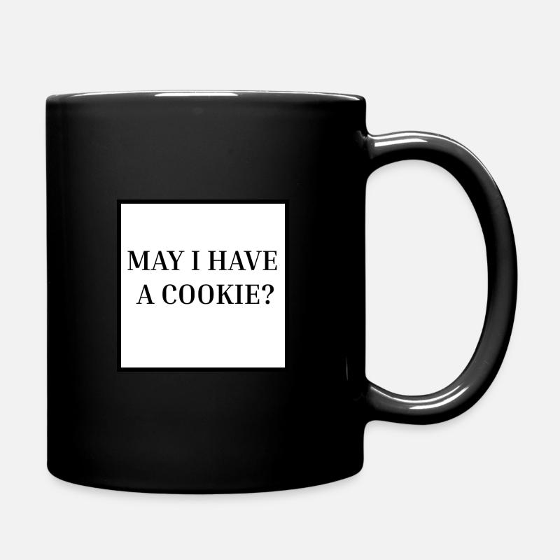Cookie - Tasse einfarbig - Schwarz