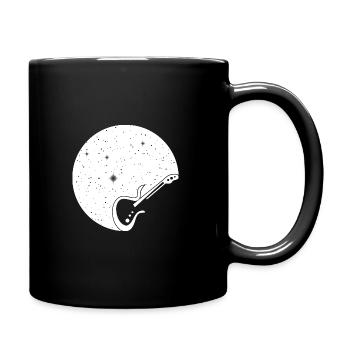 Guitare StarryNight - à la nuit - Mug uni - noir - Droite