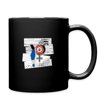 #LibertéÉgalité... - Full Colour Mug - black - Right