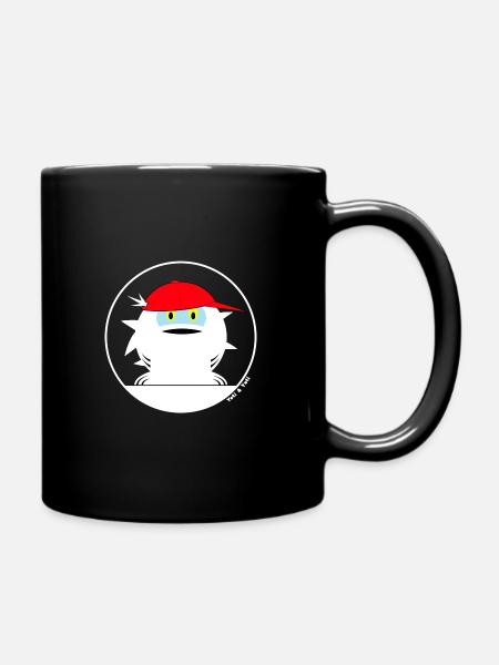 Yéti | Badge | Fille - Mug uni - noir