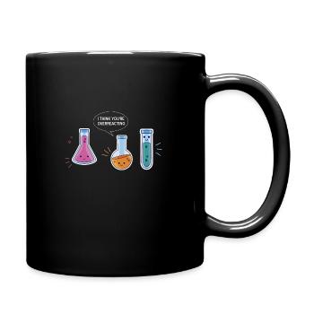 Wissenschaft Vintage Astronomie Sprüche - Tasse einfarbig - Schwarz - Rechts