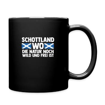Scots Scottish Scotland - Full Colour Mug - black - Right