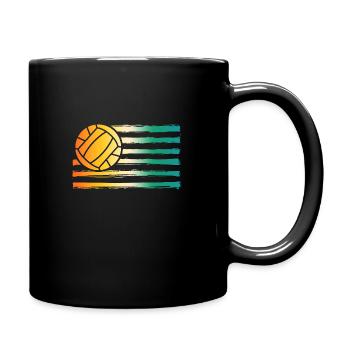 Joueurs de handball Handball - Mug uni - noir - Droite
