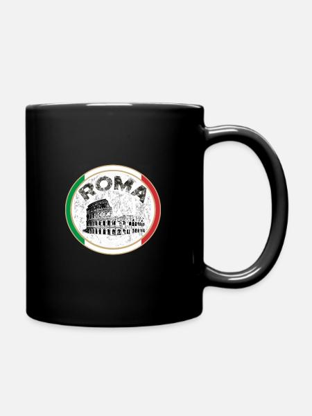 Rome, Roma, Rome, Italie, Italy, Italia I love Rome - Mug uni - noir